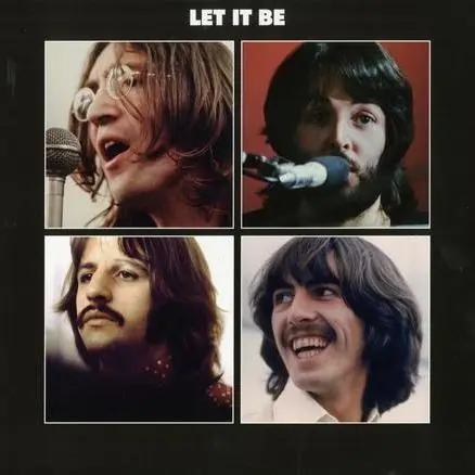 Free Shipping Beatles - Let It Be 180g New Stereo Mix - (Vinyl Record)