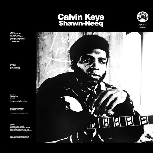Calvin Keys - Shawn-Neeq (Blue W/ Black Swirl Vinyl) ((Vinyl)) Editor’s Pick