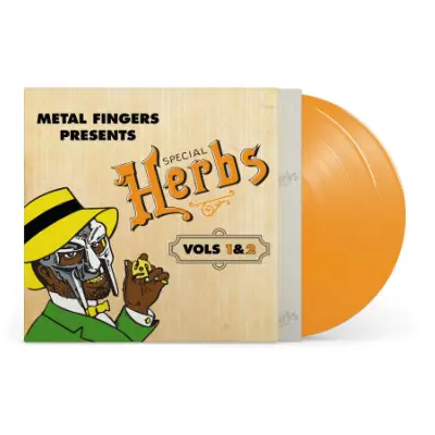 Latest Metal Fingers (Mf Doom) - Special Herbs 1 & 2 (Mustard Yellow 2LP Vinyl)